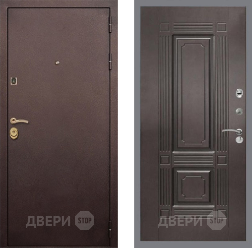 Входная металлическая Дверь Рекс (REX) Лайт 3К FL-2 Венге в Подольск