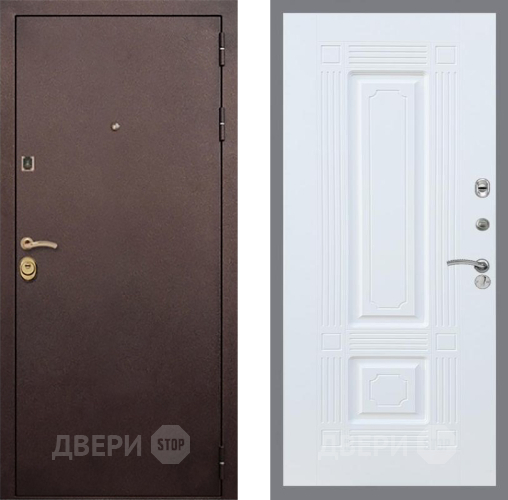 Входная металлическая Дверь Рекс (REX) Лайт 3К FL-2 Силк Сноу в Подольск