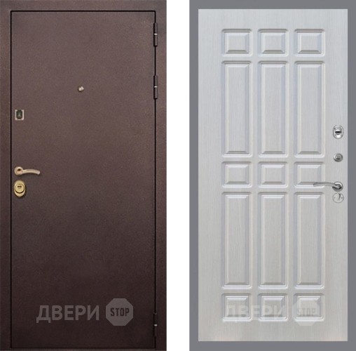 Входная металлическая Дверь Рекс (REX) Лайт 3К FL-33 Лиственница беж в Подольск