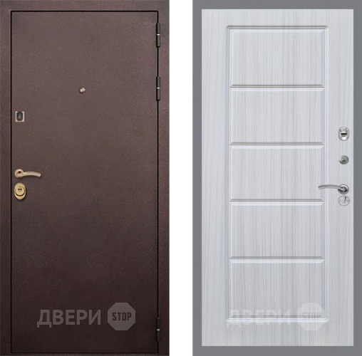 Входная металлическая Дверь Рекс (REX) Лайт 3К FL-39 Сандал белый в Подольск