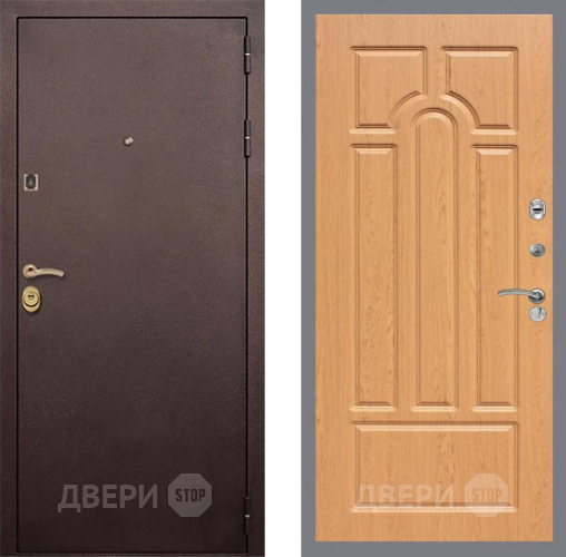 Входная металлическая Дверь Рекс (REX) Лайт 3К FL-58 Дуб в Подольск