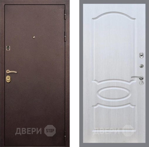 Входная металлическая Дверь Рекс (REX) Лайт 3К FL-128 Лиственница беж в Подольск