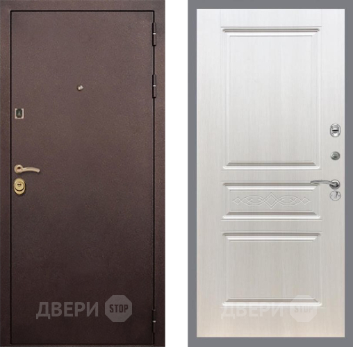 Входная металлическая Дверь Рекс (REX) Лайт 3К FL-243 Лиственница беж в Подольск