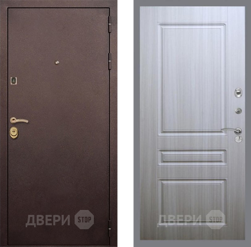 Входная металлическая Дверь Рекс (REX) Лайт 3К FL-243 Сандал белый в Подольск