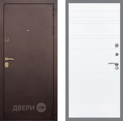 Дверь Рекс (REX) Лайт 3К Line Силк Сноу в Подольск