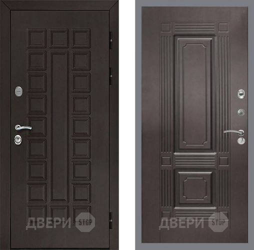 Входная металлическая Дверь Рекс (REX) Сенатор 3К FL-2 Венге в Подольск