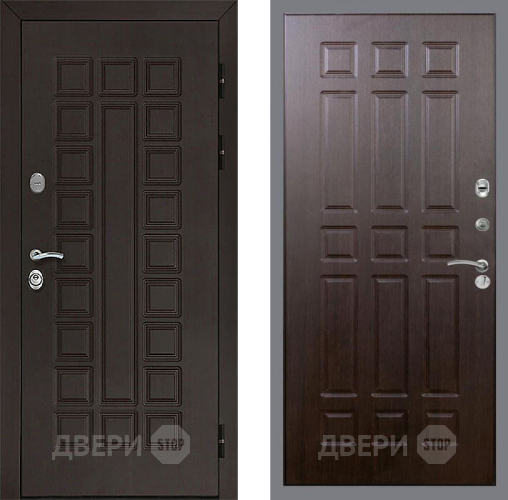 Входная металлическая Дверь Рекс (REX) Сенатор 3К FL-33 Венге в Подольск