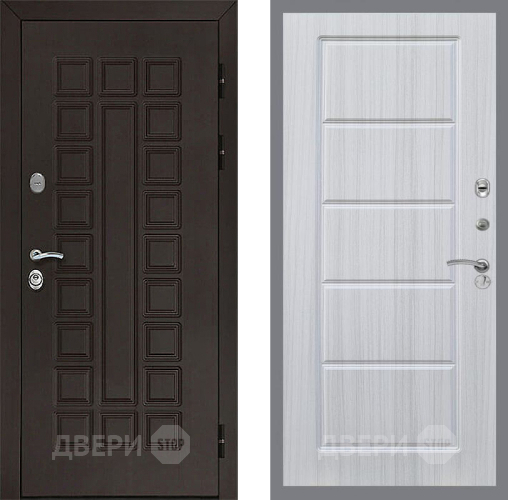 Входная металлическая Дверь Рекс (REX) Сенатор 3К FL-39 Сандал белый в Подольск