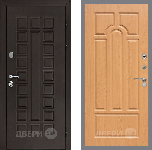 Входная металлическая Дверь Рекс (REX) Сенатор 3К FL-58 Дуб в Подольск