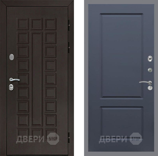 Входная металлическая Дверь Рекс (REX) Сенатор 3К FL-117 Силк титан в Подольск