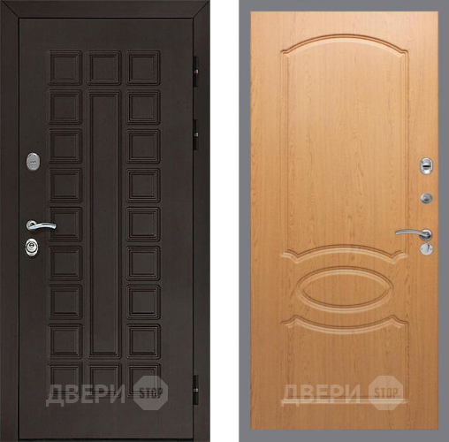 Входная металлическая Дверь Рекс (REX) Сенатор 3К FL-128 Дуб в Подольск