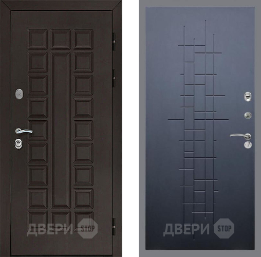 Входная металлическая Дверь Рекс (REX) Сенатор 3К FL-289 Ясень черный в Подольск