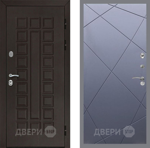 Дверь Рекс (REX) Сенатор 3К FL-291 Силк титан в Подольск