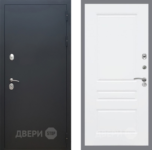Дверь Рекс (REX) 5 Черный Муар FL-243 Силк Сноу в Подольск