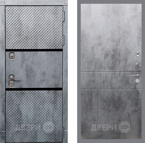 Входная металлическая Дверь Рекс (REX) 15 Бетон Темный FL-290 Бетон темный в Подольск