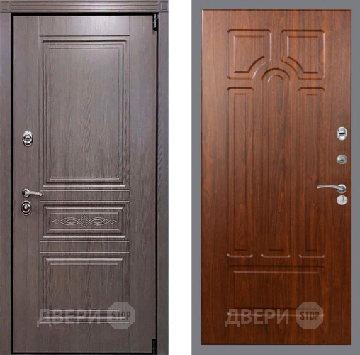Входная металлическая Дверь Рекс (REX) Премиум-S FL-58 Морёная берёза в Подольск