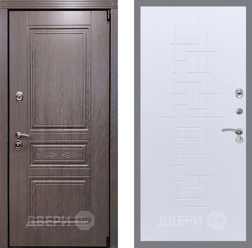 Входная металлическая Дверь Рекс (REX) Премиум-S FL-289 Белый ясень в Подольск