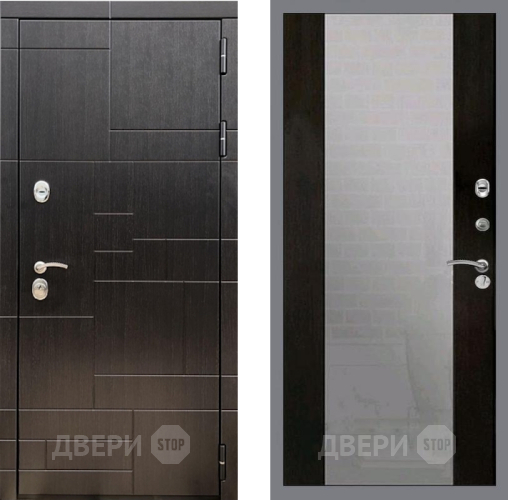Входная металлическая Дверь Рекс (REX) 20 СБ-16 Зеркало Венге в Подольск