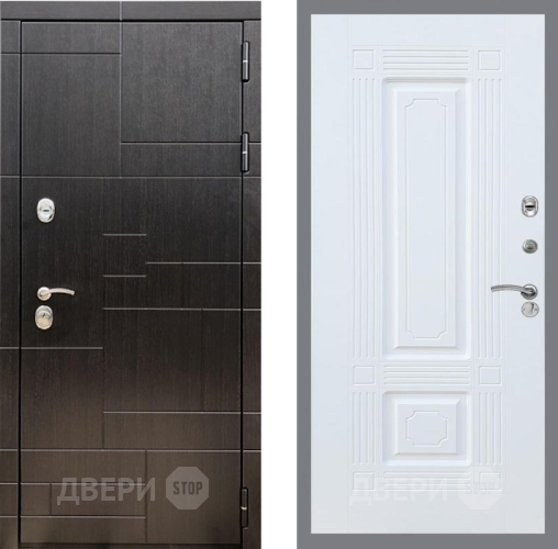 Входная металлическая Дверь Рекс (REX) 20 FL-2 Силк Сноу в Подольск