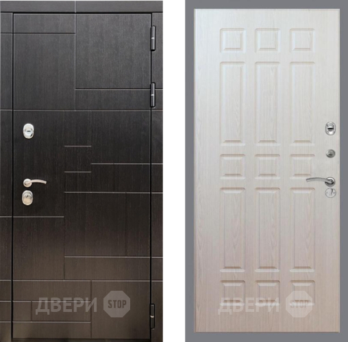 Входная металлическая Дверь Рекс (REX) 20 FL-33 Беленый дуб в Подольск