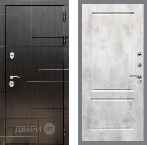 Входная металлическая Дверь Рекс (REX) 20 FL-117 Бетон светлый в Подольск