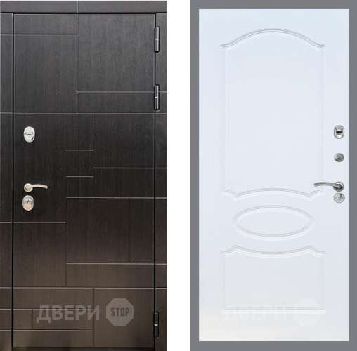 Входная металлическая Дверь Рекс (REX) 20 FL-128 Белый ясень в Подольск