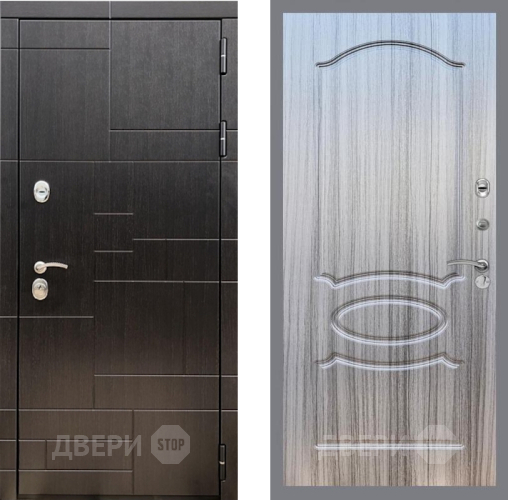 Входная металлическая Дверь Рекс (REX) 20 FL-128 Сандал грей в Подольск