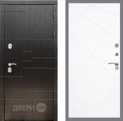 Входная металлическая Дверь Рекс (REX) 20 FL-291 Силк Сноу в Подольск