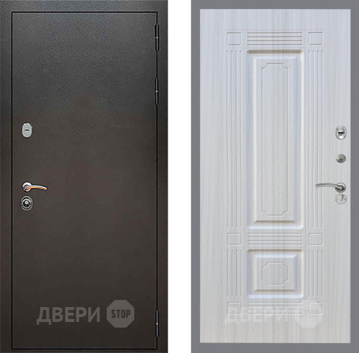 Входная металлическая Дверь Рекс (REX) 5 Серебро Антик FL-2 Сандал белый в Подольск