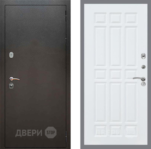 Дверь Рекс (REX) 5 Серебро Антик FL-33 Силк Сноу в Подольск