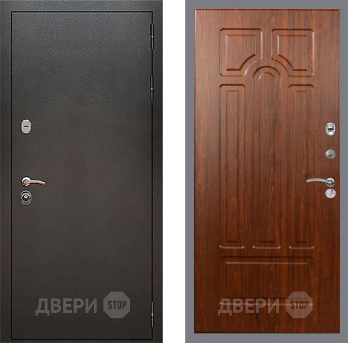 Входная металлическая Дверь Рекс (REX) 5 Серебро Антик FL-58 Морёная берёза в Подольск