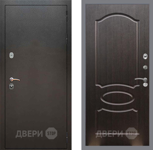 Входная металлическая Дверь Рекс (REX) 5 Серебро Антик FL-128 Венге светлый в Подольск
