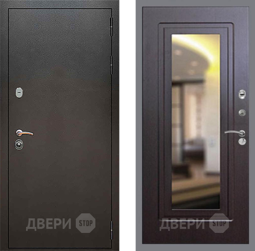 Дверь Рекс (REX) 5 Серебро Антик FLZ-120 Венге в Подольск