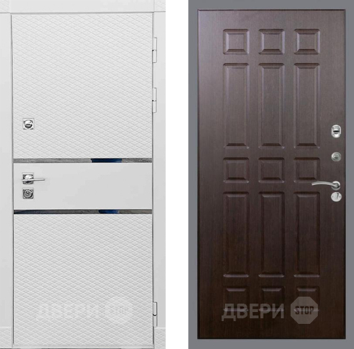 Входная металлическая Дверь Рекс (REX) 15 Силк Сноу FL-33 Венге в Подольск