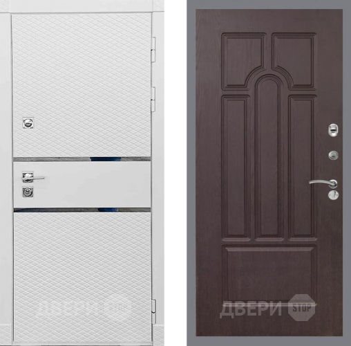 Входная металлическая Дверь Рекс (REX) 15 Силк Сноу FL-58 Венге в Подольск