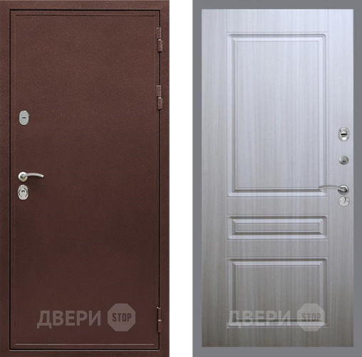 Входная металлическая Дверь Рекс (REX) 5А FL-243 Сандал белый в Подольск