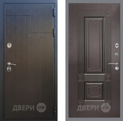 Входная металлическая Дверь Рекс (REX) Премиум-246 FL-2 Венге в Подольск