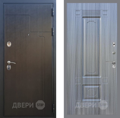 Входная металлическая Дверь Рекс (REX) Премиум-246 FL-2 Сандал грей в Подольск