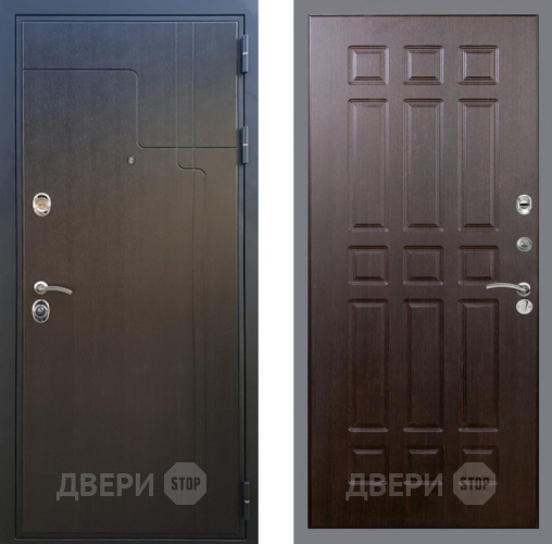Входная металлическая Дверь Рекс (REX) Премиум-246 FL-33 Венге в Подольск