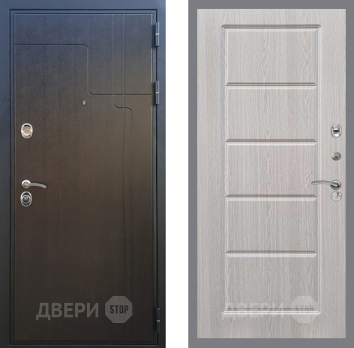 Входная металлическая Дверь Рекс (REX) Премиум-246 FL-39 Беленый дуб в Подольск
