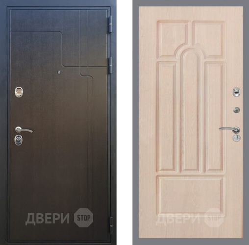 Входная металлическая Дверь Рекс (REX) Премиум-246 FL-58 Беленый дуб в Подольск