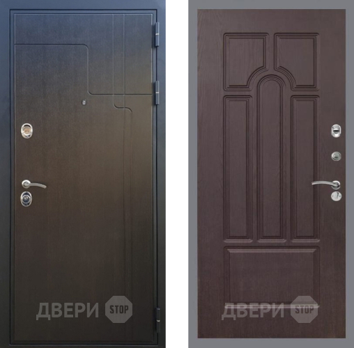 Входная металлическая Дверь Рекс (REX) Премиум-246 FL-58 Венге в Подольск