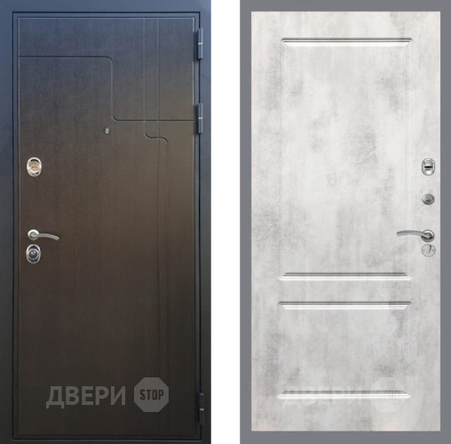 Входная металлическая Дверь Рекс (REX) Премиум-246 FL-117 Бетон светлый в Подольск