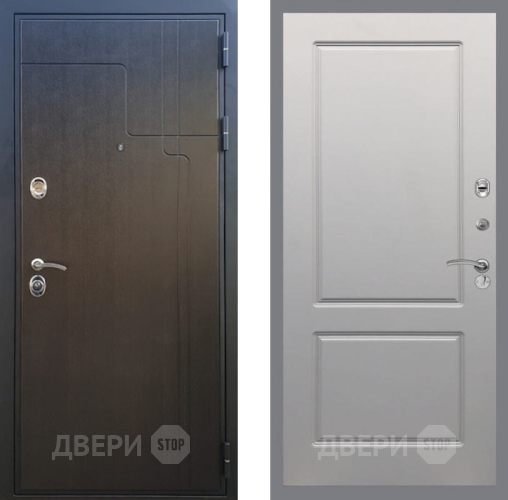 Входная металлическая Дверь Рекс (REX) Премиум-246 FL-117 Грей софт в Подольск