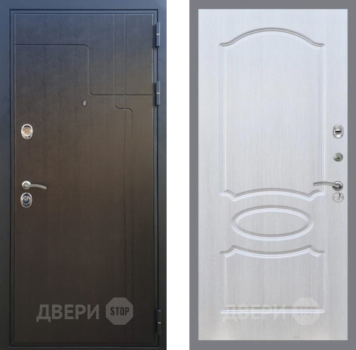 Входная металлическая Дверь Рекс (REX) Премиум-246 FL-128 Лиственница беж в Подольск