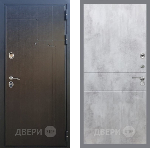 Входная металлическая Дверь Рекс (REX) Премиум-246 FL-290 Бетон светлый в Подольск