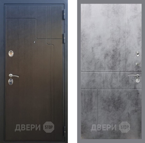 Входная металлическая Дверь Рекс (REX) Премиум-246 FL-290 Бетон темный в Подольск