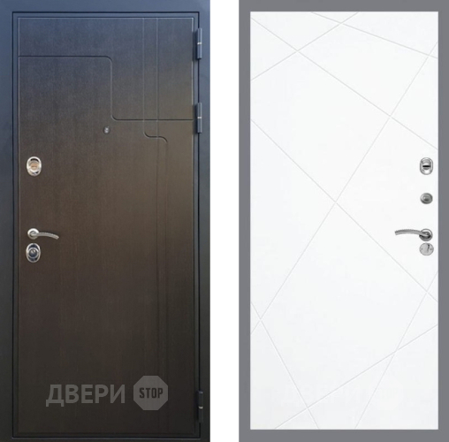 Входная металлическая Дверь Рекс (REX) Премиум-246 FL-291 Силк Сноу в Подольск
