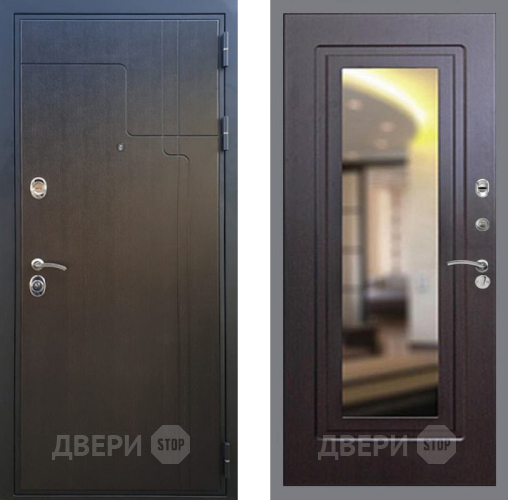Входная металлическая Дверь Рекс (REX) Премиум-246 FLZ-120 Венге в Подольск
