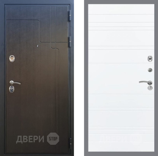 Дверь Рекс (REX) Премиум-246 Line Силк Сноу в Подольск